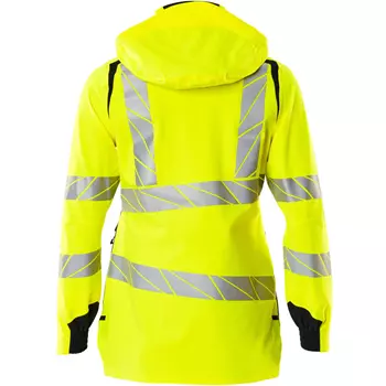 Mascot Accelerate Safe women's shell jacket, Hi-Vis Yellow/Dark Marine