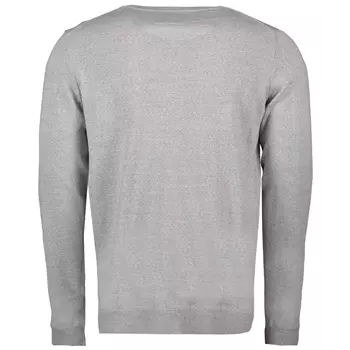 Seven Seas knitted pullover with merino wool, Light Grey Melange
