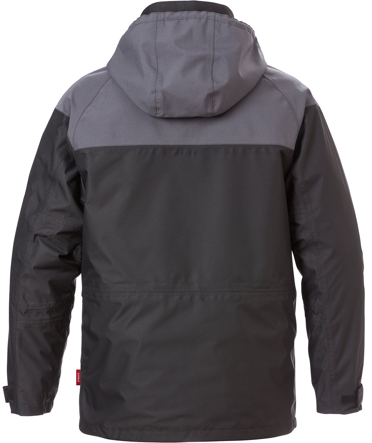 Kansas Airtech 3-i-1 vinterjakke, Sort/Gr&aring;, large image number 1