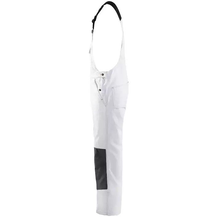 Blåkläder Latzhose, Weiss/dunkelgrau, large image number 3