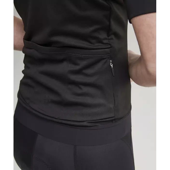 Craft Essence women's light short-sleeved bike jersey, Black, large image number 4
