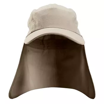 Snickers cap with neck protection, Khaki