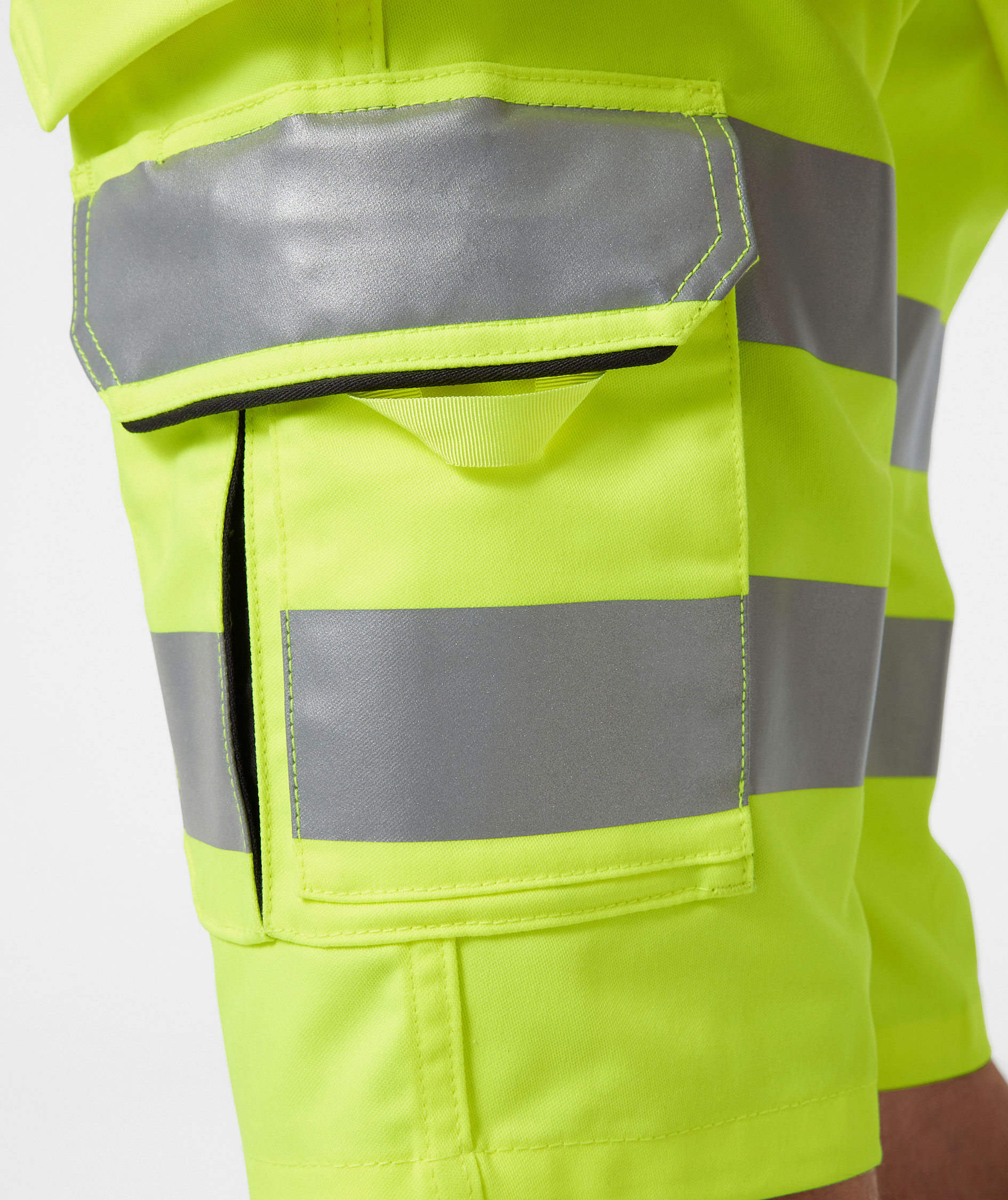 Helly Hansen Alna 2.0 h&aring;ndv&aelig;rkershorts, Hi-vis gul/charcoal, large image number 5