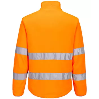 Portwest PW2 fleece jacket, Hi-Vis Orange/Black