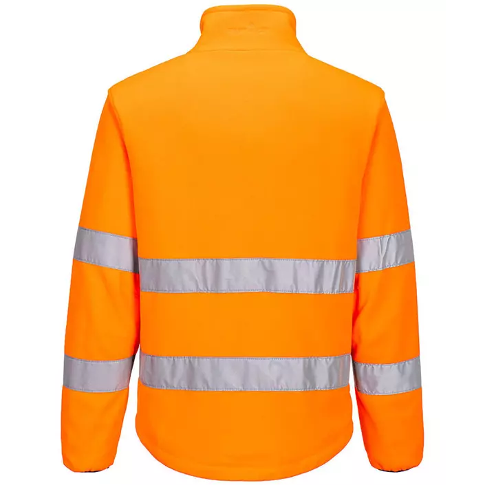 Portwest PW2 fleece jacket, Hi-Vis Orange/Black, large image number 1