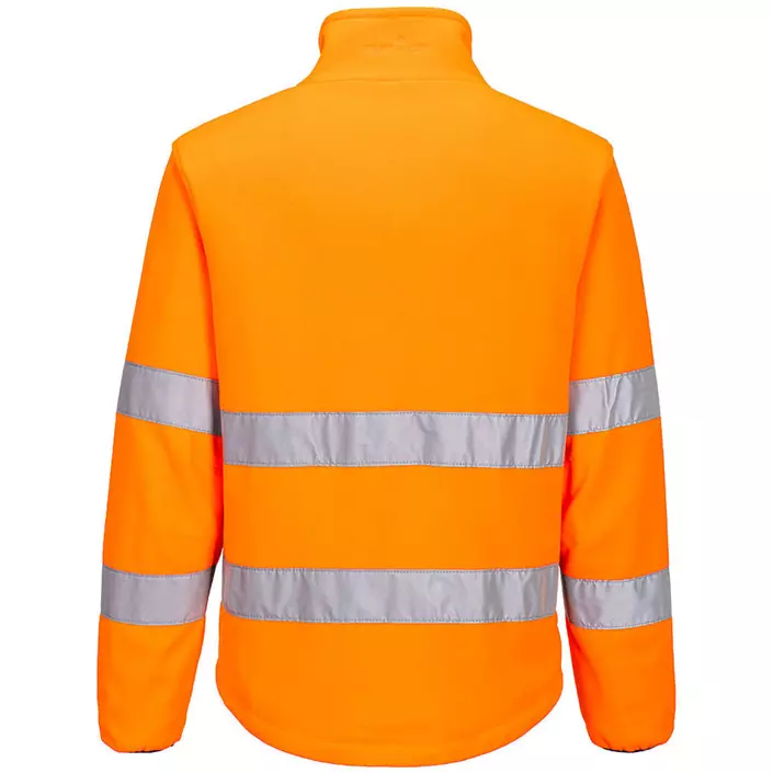 Portwest PW2 fleece jacket, Hi-Vis Orange/Black, large image number 1