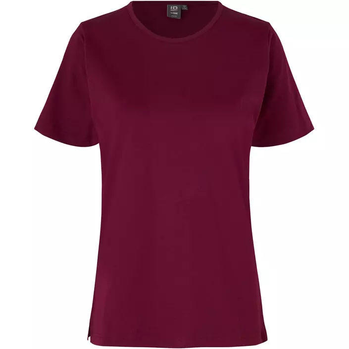 ID T-Time women's T-shirt, Bordeaux, large image number 0