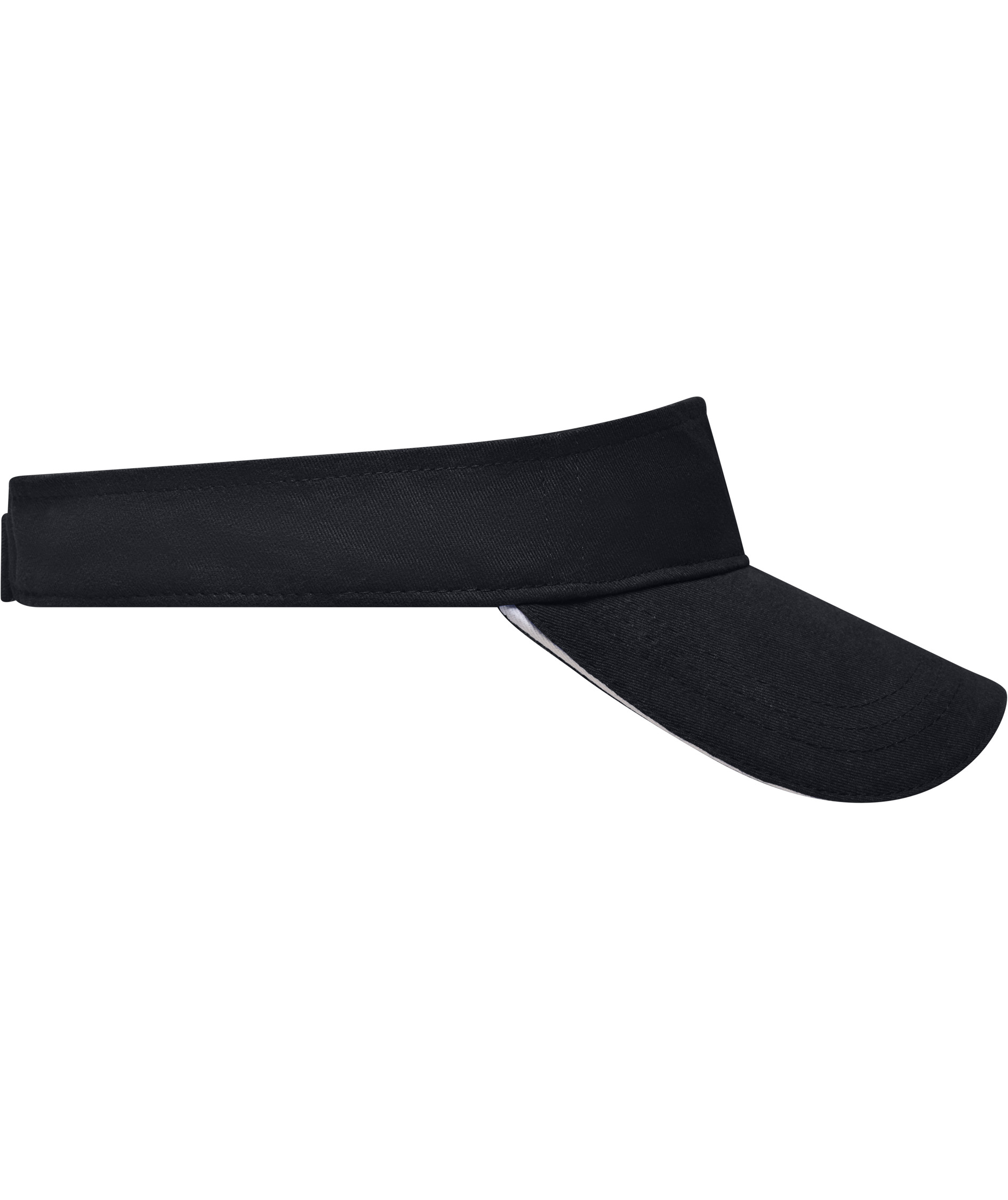 Myrtle Beach Sandwich sunvisor, Black/white