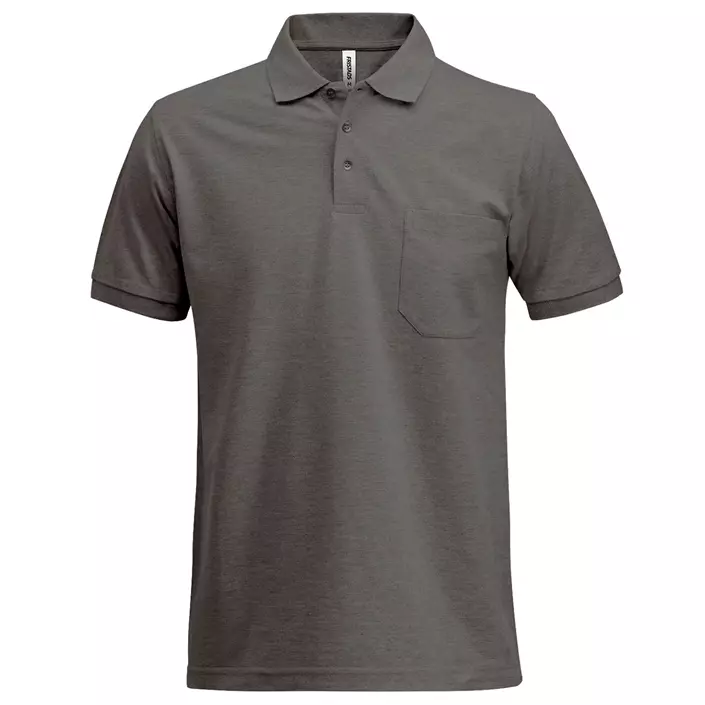 Fristads Acode Heavy Polo T-skjorte, Mørkegrå, large image number 0