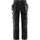 Fristads Flex Handwerkerhose 2800 GSTT full stretch, Schwarz, Schwarz, swatch