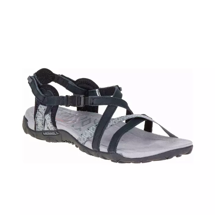 Merrell Terran Lattice II Damen Sandalen, Schwarz, large image number 0