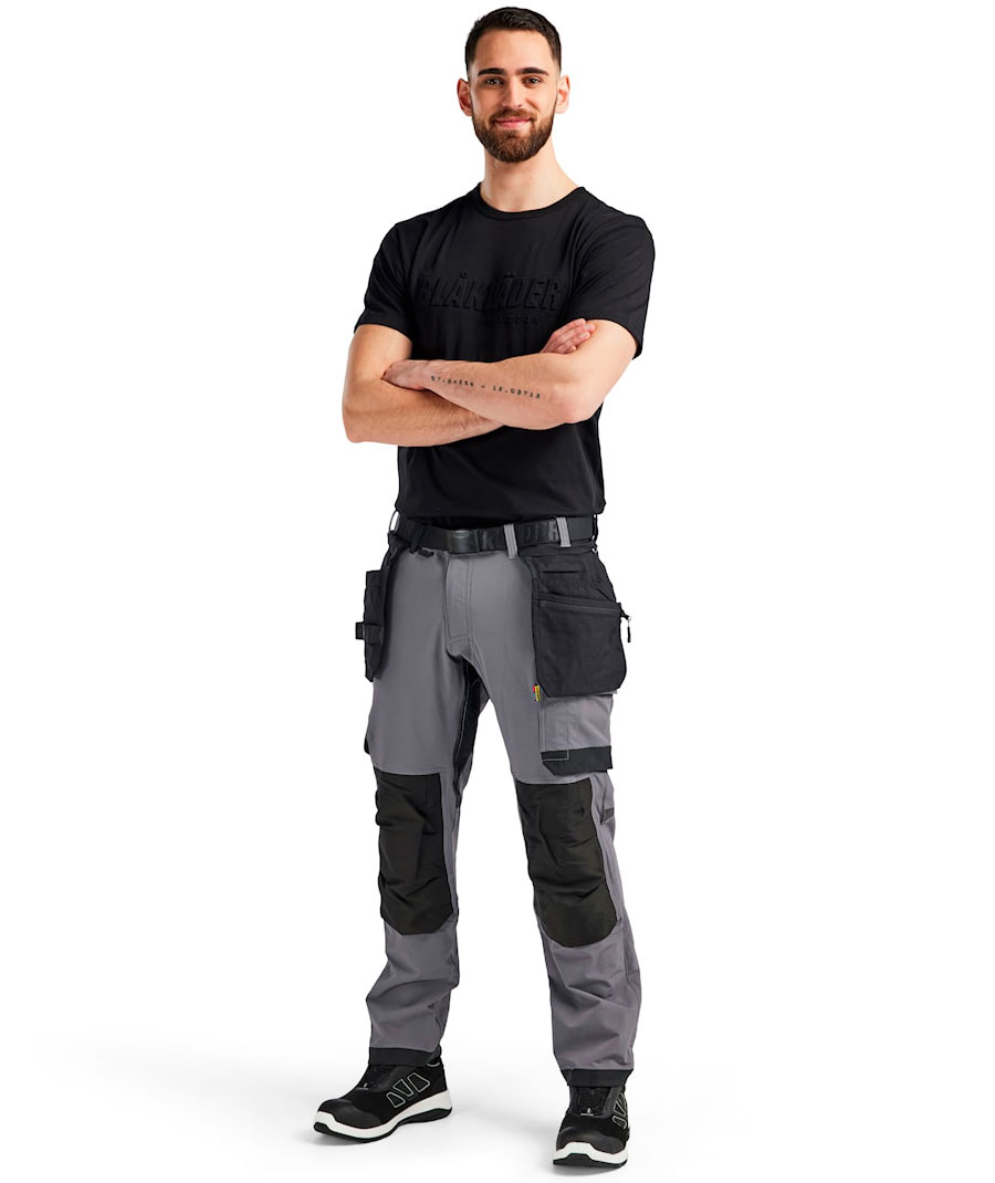 Bl&aring;kl&auml;der craftsman trousers full stretch