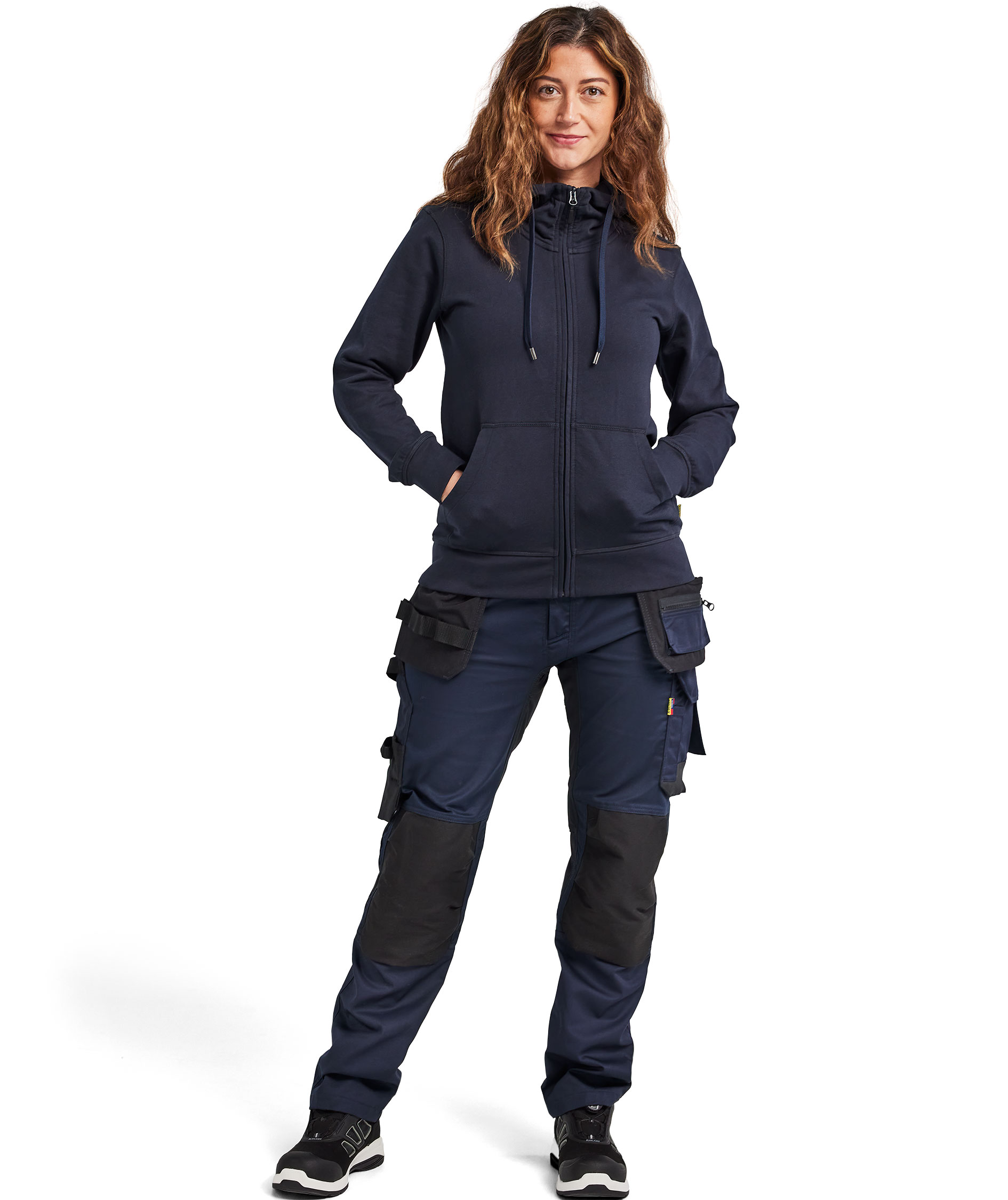 Bl&aring;kl&auml;der women's  hoodie, Dark Marine Blue