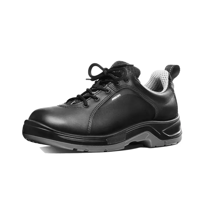 Arbesko 1385 work shoes O2, Black, large image number 0