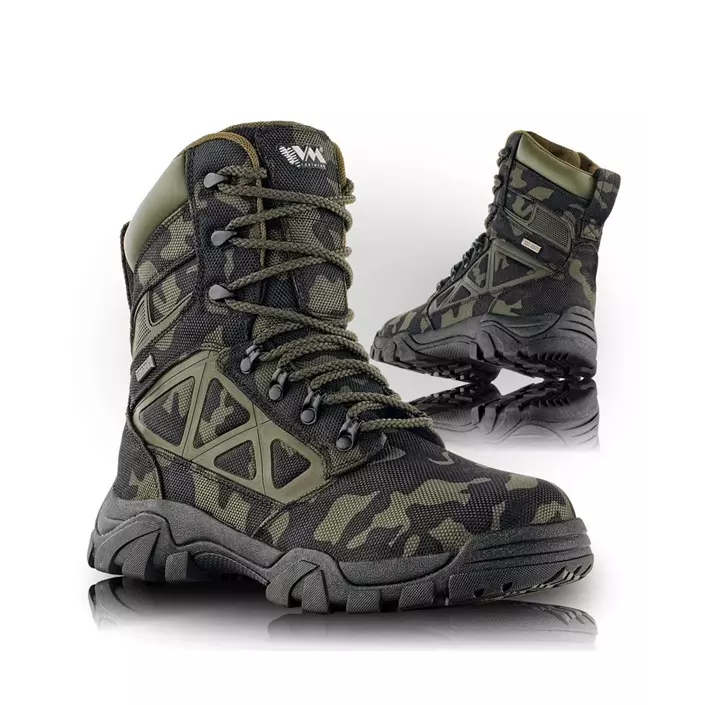 VM Footwear Nottingham arbejdsstøvler O2, Camouflage, large image number 0
