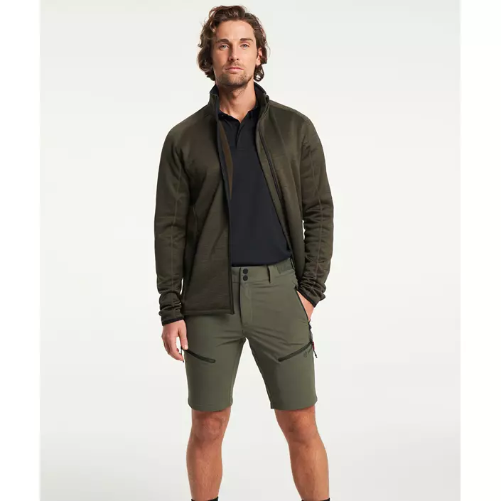 Tenson TXlite Flex shorts, Dark Olive, large image number 1