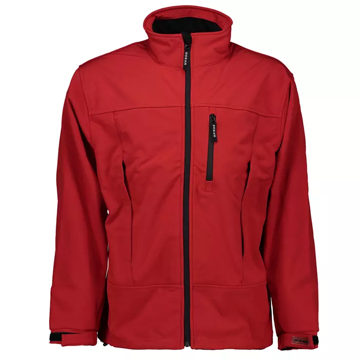 Ocean softshell jacket, Red, large image number 0