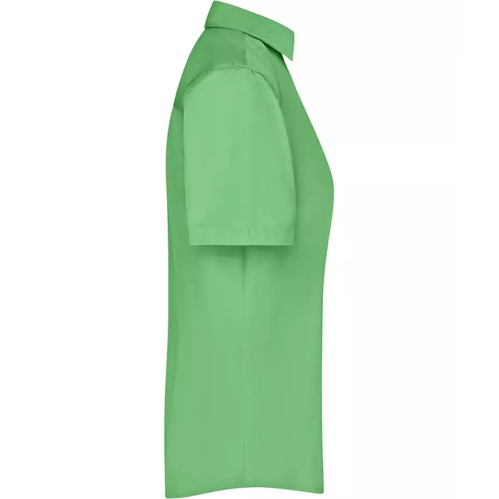 James & Nicholson kurzärmeliges Modern fit Damenhemd, Lime Grün, large image number 2
