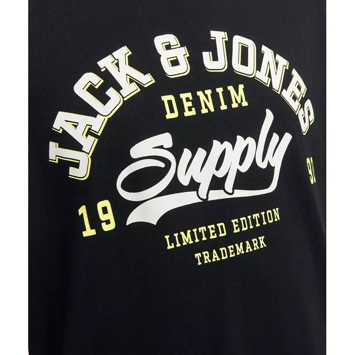 Jack & Jones JJELOGO T-Shirt, Black, large image number 5