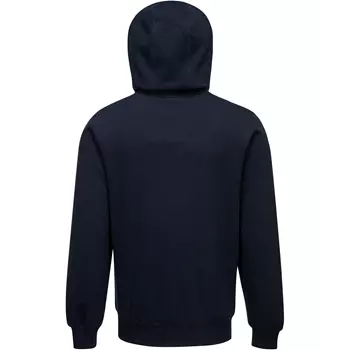 Portwest Nickel hoodie med dragkedja, Marinblå