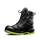 Arbesko 969 winter safety boots S3, Black/Lime, Black/Lime, swatch