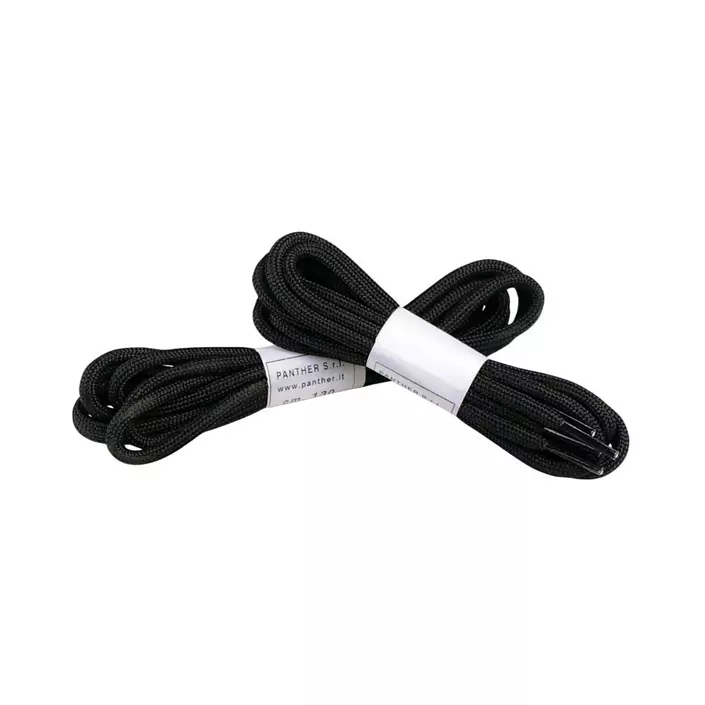 Kramp shoe round laces, Black, large image number 0