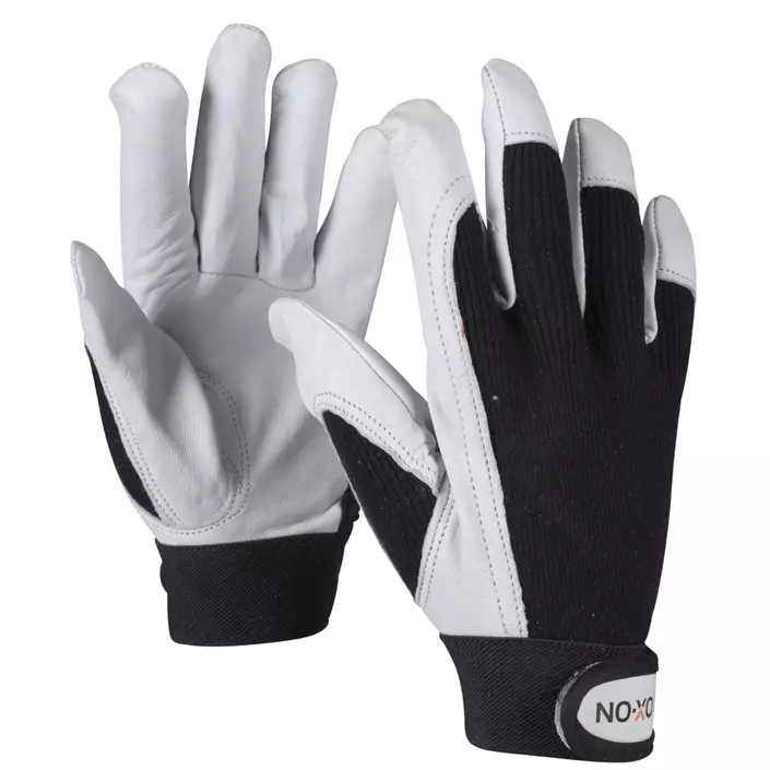 OX-ON Worker Basic 2004​ work gloves, White/Black, large image number 0