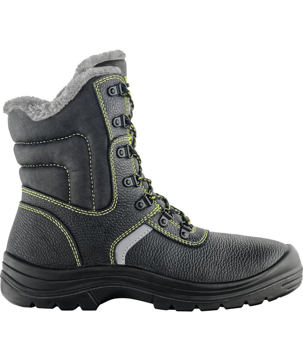 Worktime Falun safety boots S3W, Black/Green, large image number 2