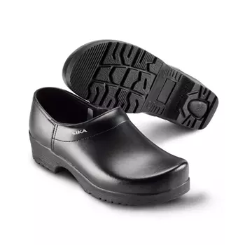 2nd quality product Sika Flexika clogs with heel cover, Black