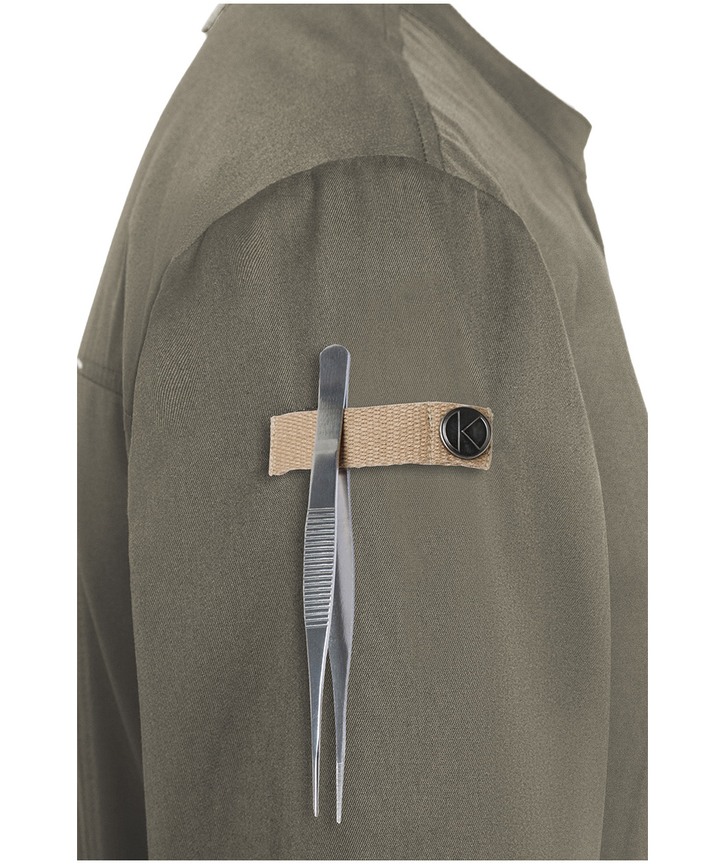 Karlowsky Green-generation kokkejakke, sage, large image number 9