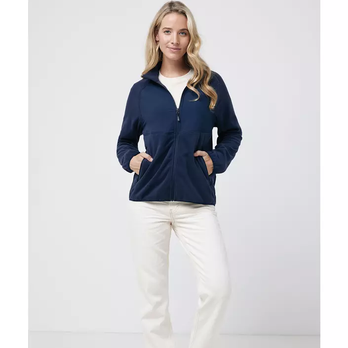 Iqoniq Talung fleecetrøje, Marineblå, large image number 1