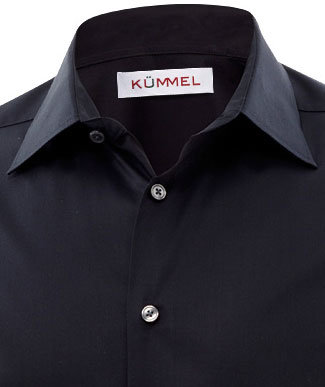 K&uuml;mmel M&uuml;nchen Slim fit Hemd, Schwarz, large image number 1