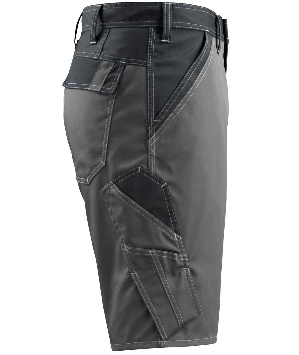 Mascot Light Sunbury arbejdsshorts, M&oslash;rk Antracit/Sort, large image number 3