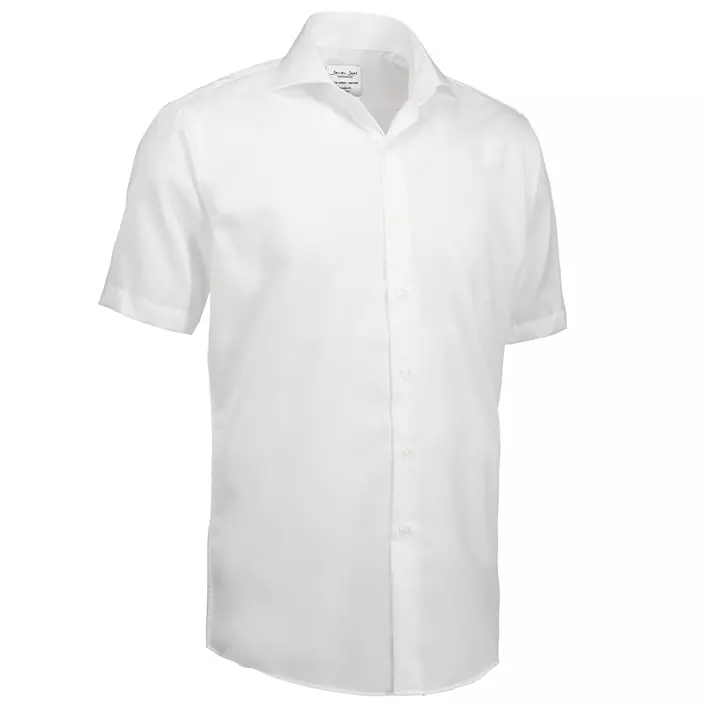 Seven Seas modern fit Fine Twill kortermet skjorte, Hvit, large image number 2