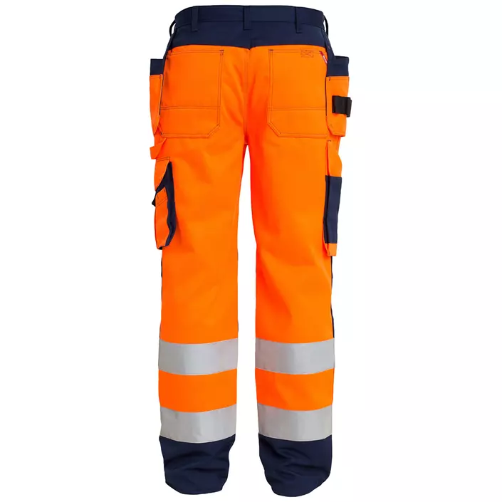 Engel craftsman trousers, Orange/Marine, large image number 1