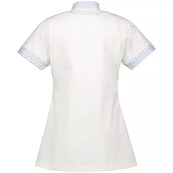 Borch Textile 0826 215 gsm women's tunic, White/Blue Striped