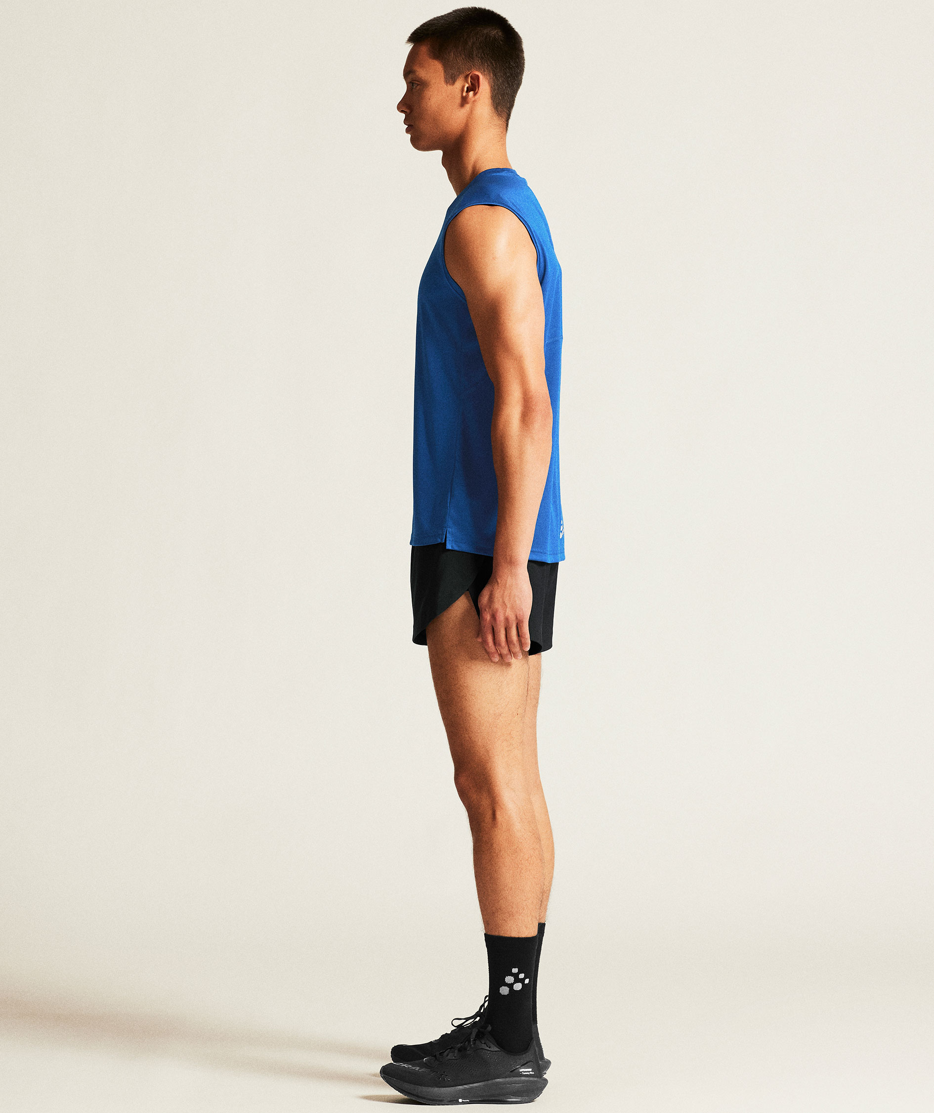 Craft Rush Marathon shorts, Black, large image number 4