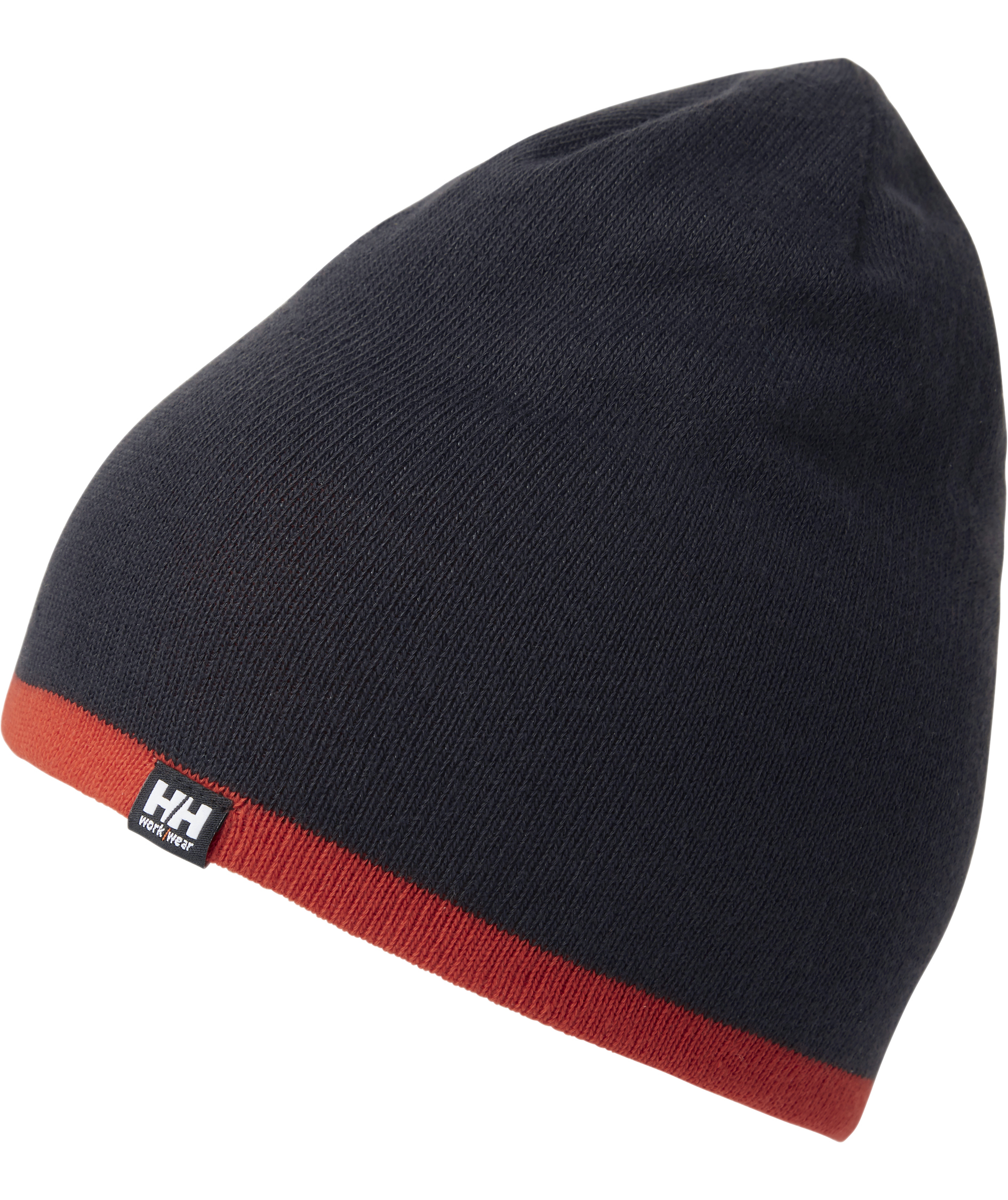 Helly Hansen reversible Manchester Beanie, Ebony/Alert Red