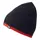 Helly Hansen vendbar Manchester Beanie, Ebony/Alert Red, Ebony/Alert Red, swatch
