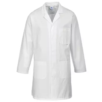 Portwest standard lap coat, White