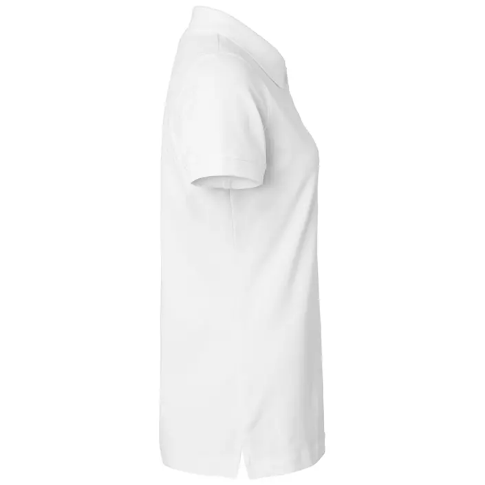 Top Swede women's polo shirt 189, White, large image number 2