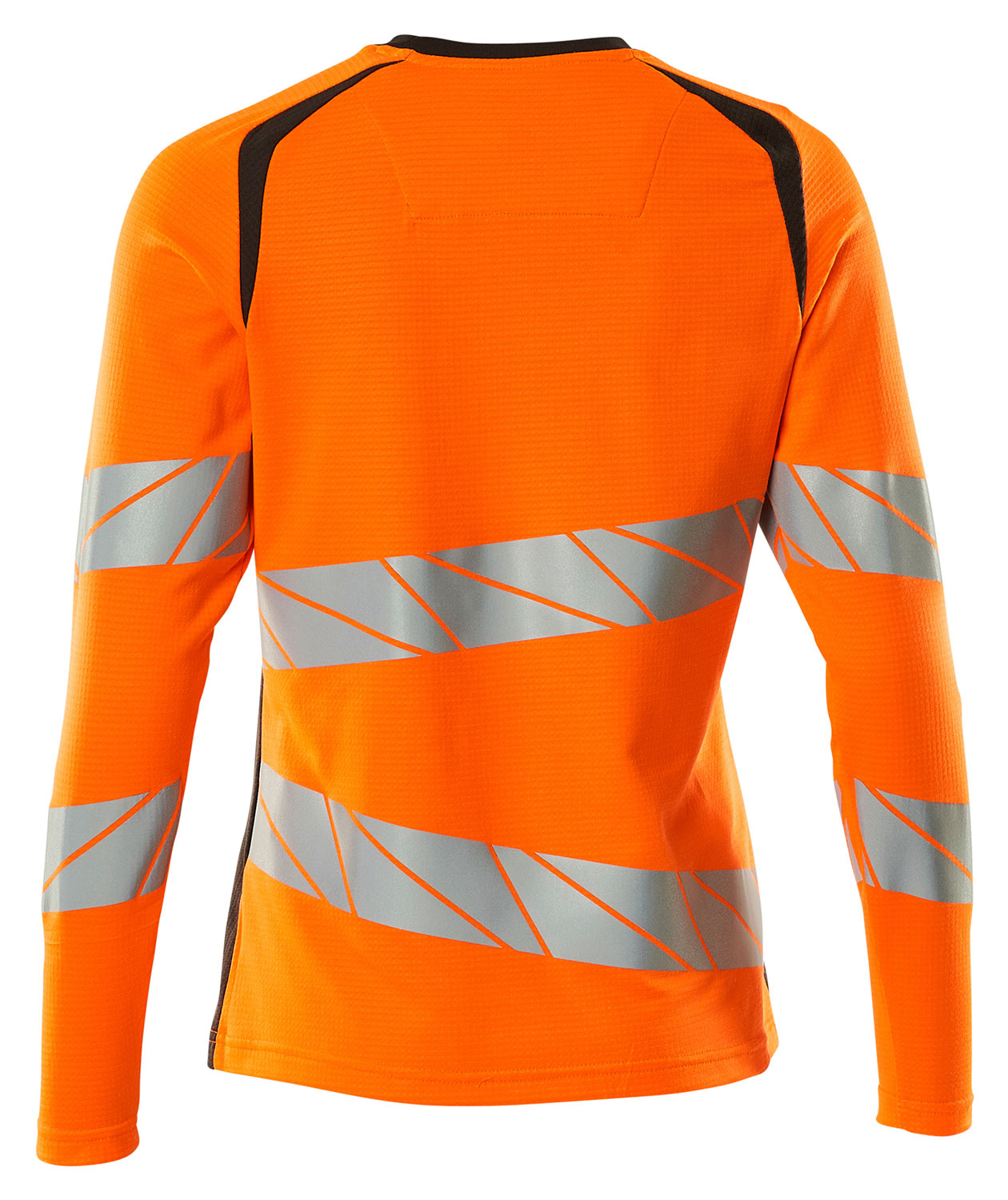 Mascot Accelerate Safe women's long-sleeved T-shirt, Hi-vis Orange/Dark anthracite