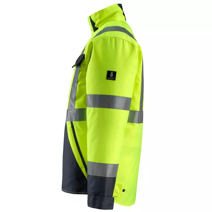 Mascot Safe Light Penrith winter jacket, Hi-Vis Yellow/Dark Marine, large image number 1