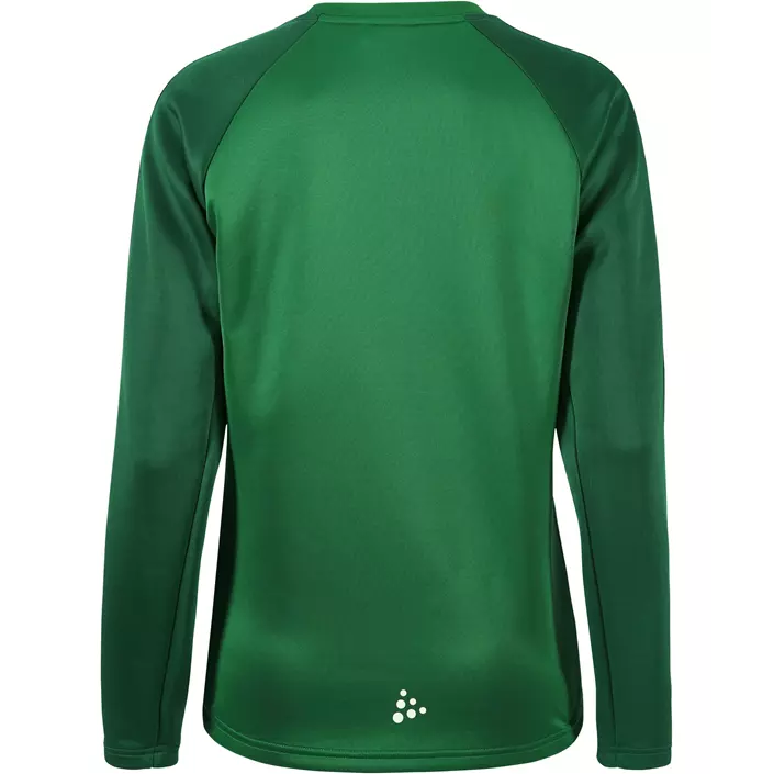 Craft Squad 2.0 women's training pullover, Team Green-Ivy, large image number 2