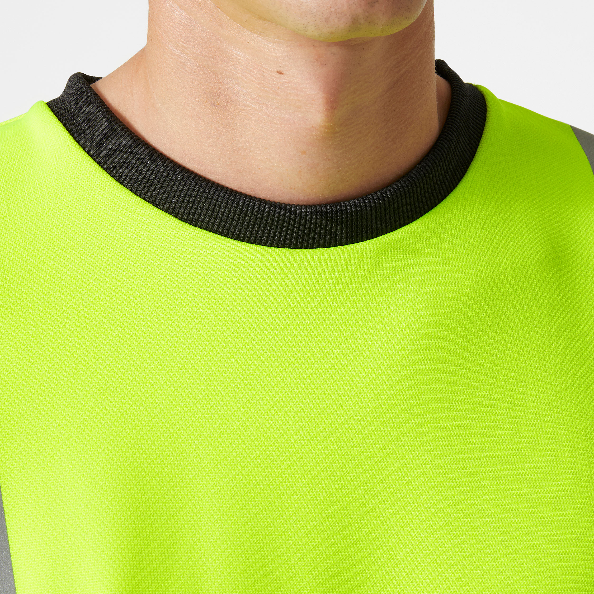 Helly Hansen Addvis sweatshirt, Hi-vis yellow/Ebony, large image number 4