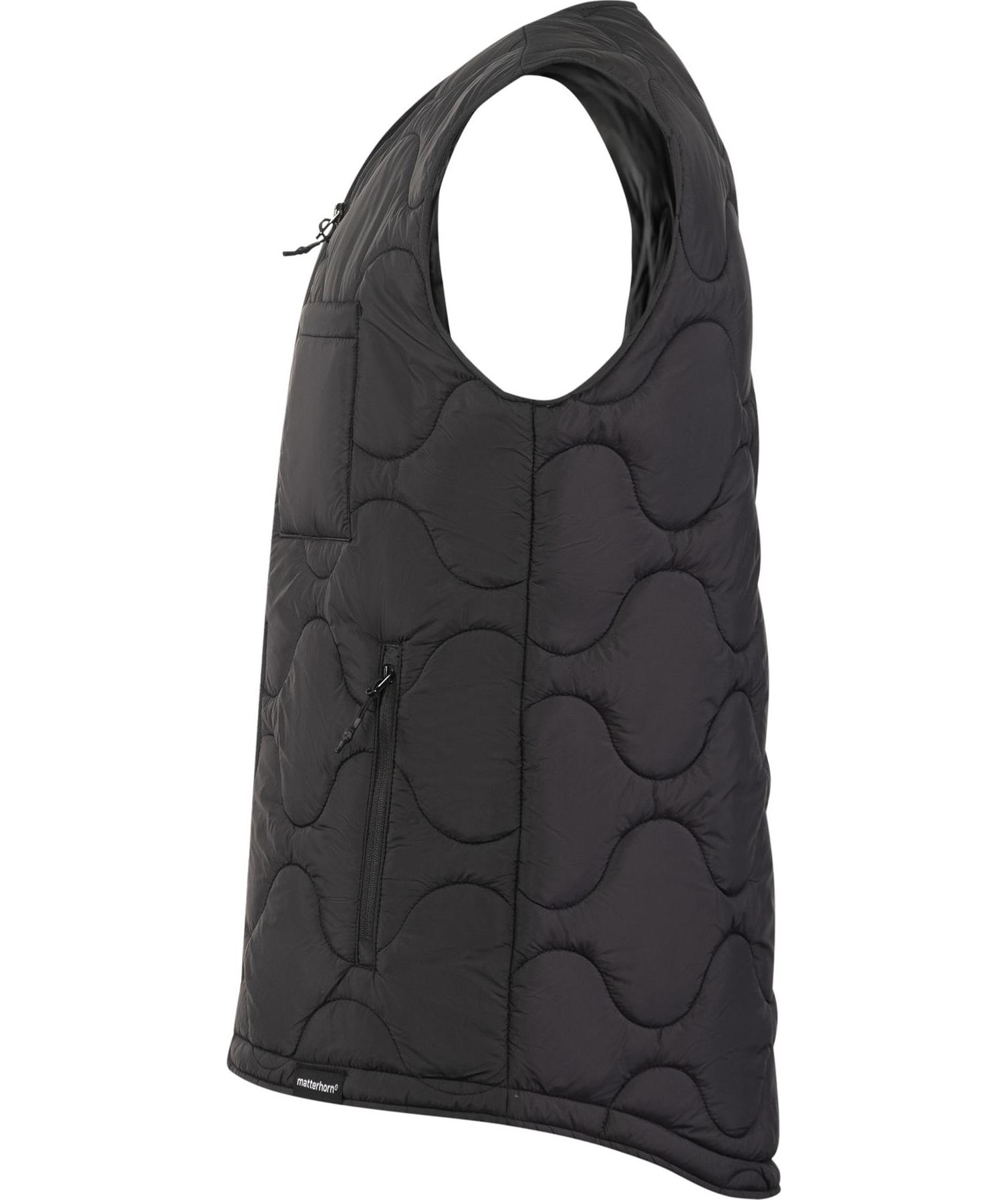 Matterhorn Beckey quilted vest, Black, large image number 3