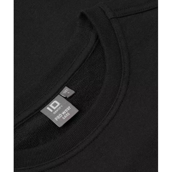 ID Pro Wear CARE women's sweatshirt, Black, large image number 3