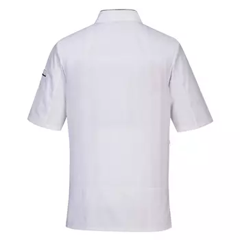 Portwest Surrey short-sleeved chefs jacket, White