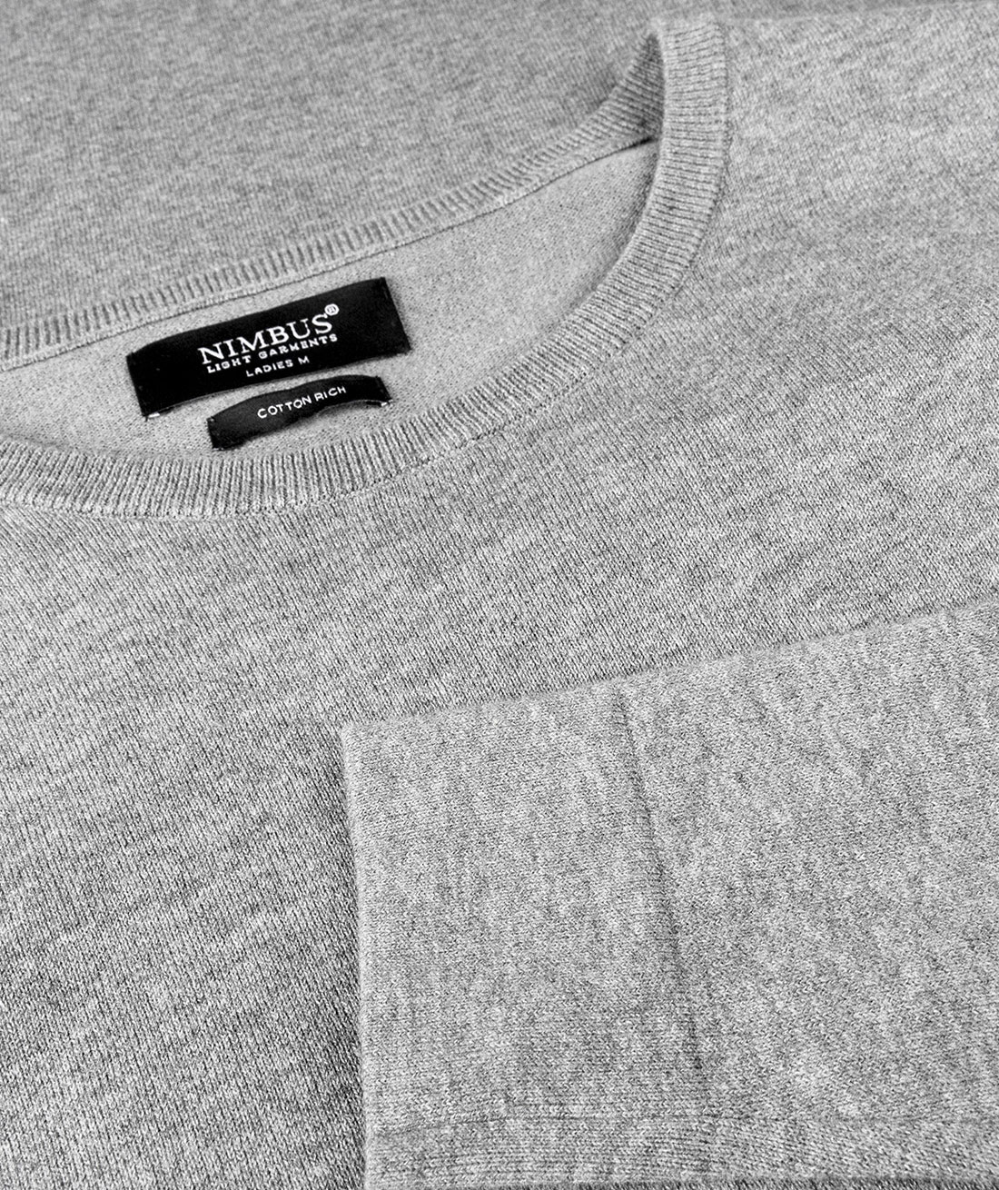 Nimbus Brighton women's knitted pullover, Grey melange, large image number 3