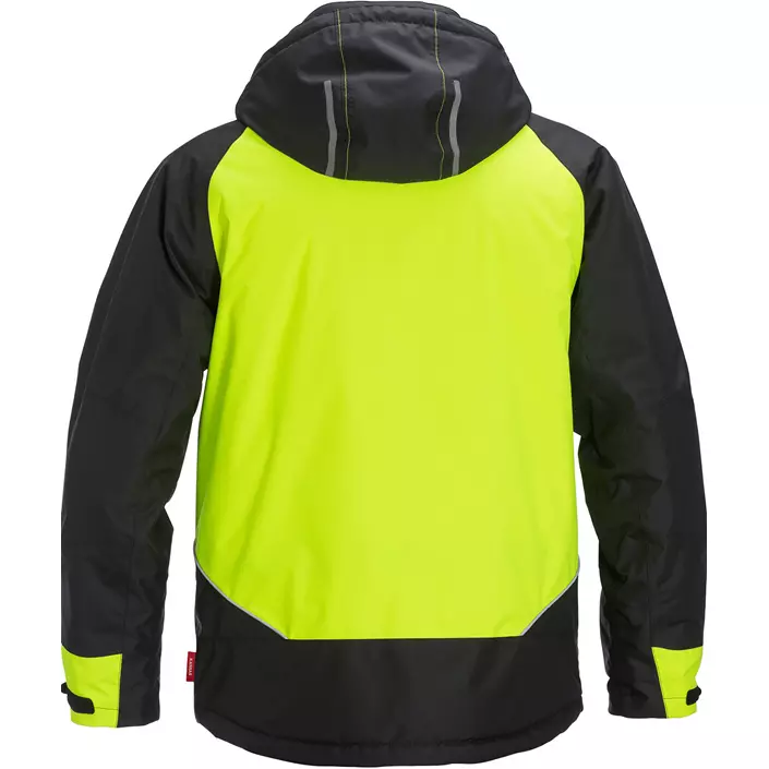 Kansas Airtech® winter jacket 4410​, Black/Hi-Vis Yellow, large image number 1